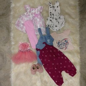 3-6 baby girl bundle